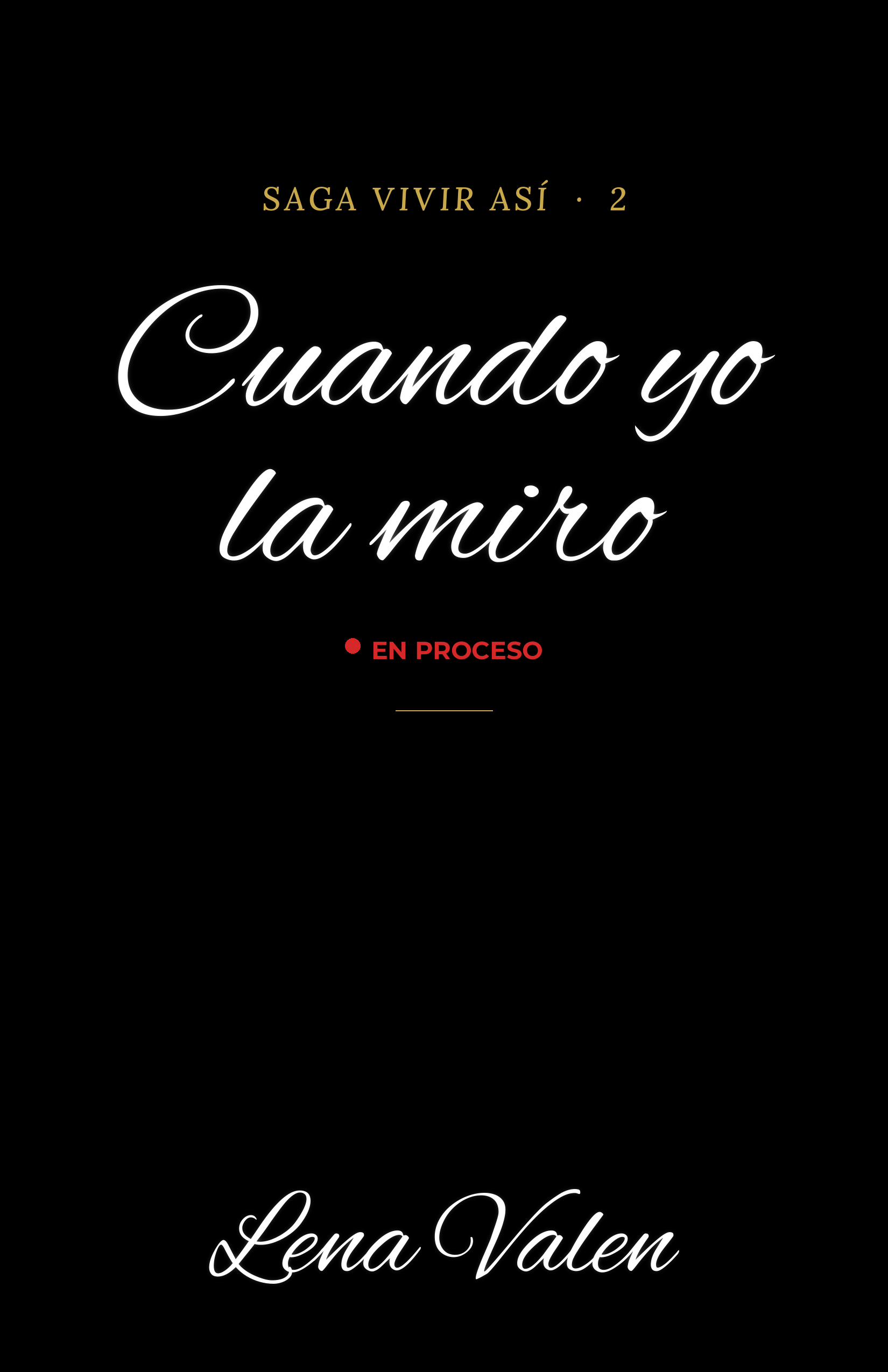 Cuando yo la miro — Lena Valen